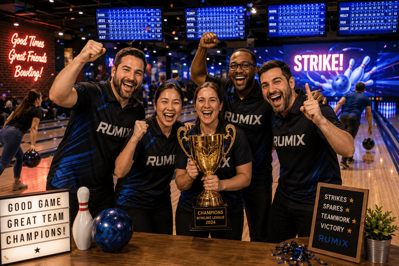 Bowling league management software